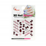Cumpara ieftin Abtibild decor unghii 3D, Nail Sticker FAM-010, Global Fashion