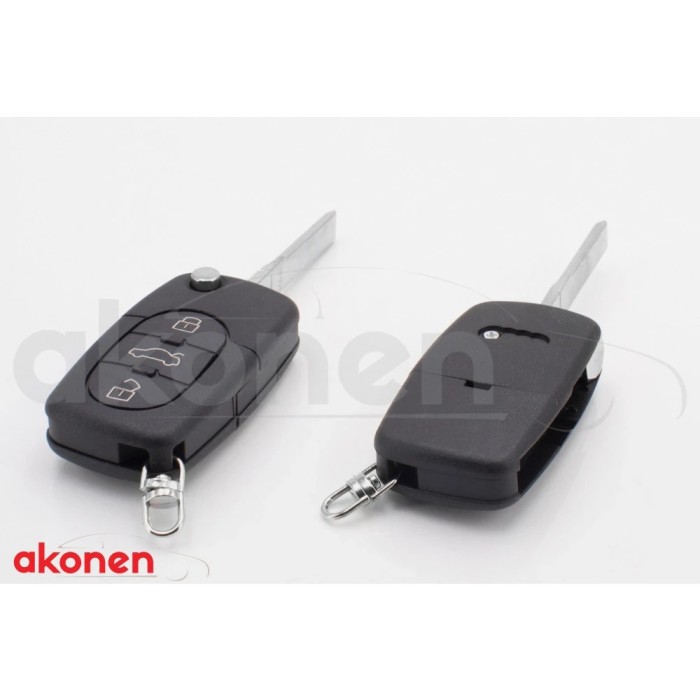CARCASA CHEIE CONTACT PENTRU AUDI A3 / A6 / A8, 3 BUTOANE, CU CHEIE 54138