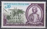 Franta 1969 - 200 de ani de la nașterea lui Napoleon Bonaparte, MNH, Nestampilat