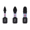 Set 3 Biti Impact Bosch PZ1 PZ2 PZ3, 25mm, Prindere Hexagonala 1/4, Surubelnite, Scule de Mana