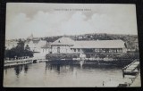 Carte postala, Baia Ocnalacul Crisan si Cofetaria Bailor, 1939