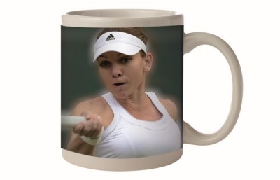 Cana alba personalizata Halep, INOVATIX&amp;reg;. 330ml foto
