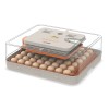 Incubator 56 oua cu alimentare duala (230V/12V), Reglaj automat temperatura, umiditate si intoarcerea automata a oualor, Electromures EM 3003 ProDesig
