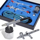 Gossi set aerograf cu 2 pistoale de pulverizare