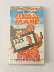 Caseta video VHS originala film tradus Ro - Acasa la Coana Mare foto