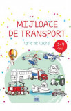 Cumpara ieftin Mijloace de transport. Carte de colorat 3-4 ani