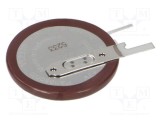 Acumul: Li VL2330 3V 50mAh 2pin,pt.PCB &Oslash;23x3,65mm -20&divide;60&deg;C