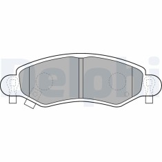 DELPHI LP1500 set placute frana disc