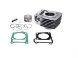 Set Motor Yamaha YBR125, 54mm, 4T, Racire Aer, RW-01-01-43 - Cilindru, Piston, Segmenti