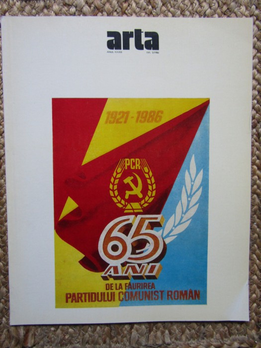 REVISTA ARTA NR.5 /1986