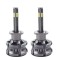 Set 2 LED-Uri Auto Techstar&reg; N8, H1, 50W, 5500 Lumeni, 6000K, AUTO, 12-24 Volti, COB, Canbus, Radiator Aluminiu, Argintiu