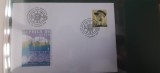 Elvetia-Fata cu sapca de controlor-FDC