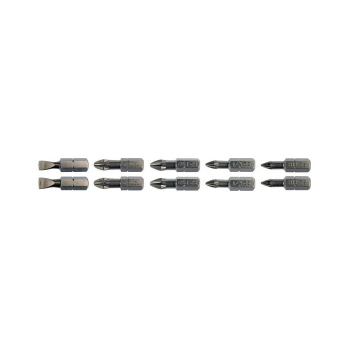 Set 10 biti PH1,2,PZ1,2 1/4 25mm Yato YT-04822