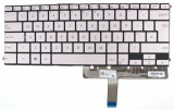Tastatura Laptop Asus ZenBook 3 Deluxe UX490UA iluminata UK silver