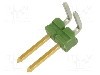 Conector 2 pini, seria AMPMODU MOD II, pas pini 2.54mm, TE Connectivity - 825437-2