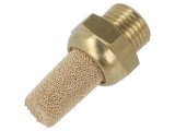 Amortizor de zgomot Filet G 1/8 bronz sinterizat 6mm