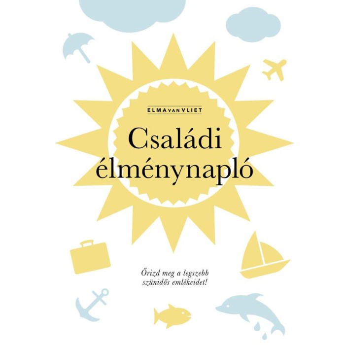 Csal&aacute;di &eacute;lm&eacute;nynapl&oacute; - Őrizd meg a legszebb sz&uuml;nidős eml&eacute;keidet! - Elma Van Vliet
