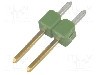 Conector 2 pini, seria AMPMODU MOD II, pas pini 2.54mm, TE Connectivity - 826629-2 foto