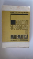 EXERCITII SI PROBLEME DE MATEMATICA CLASELE IX- X -TIU ,MUSAT .