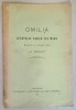 Omilia Sf. Vasile cel Mare, Perceptul Biblic &#039;Ia Seama&#039;, 1912, T&acirc;rgoviște. Carte Veche Religioasa, Crestinism, Legatoria Viitorul, 18pg