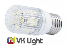 Bec LED E27, Putere 3,8W (45W), 420lm, Lumina Calda, 27 SMD, VoiceKraft foto