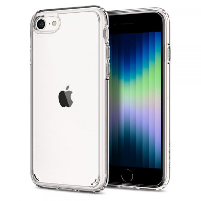 Husa Spigen Ultra Hybrid pentru Apple iPhone 7/8/SE 2020/2022 Transparent foto