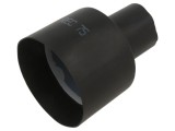 Fiting termocontractibil negru 85/42mm