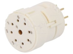Conector HARTING M23 mamă 9 pini THT 200V inserturi contact