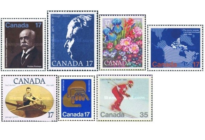 Canada 1980 - aniversari, neuzate