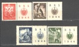 Croatia.1944 Serviciul de stat ptr. munca-cu vigneta SC.425