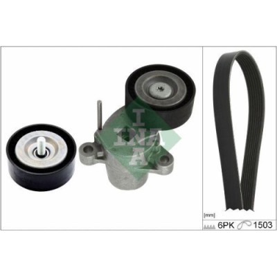 Set curea transmisie Ford B-Max (Jk), B-Max Van (Jk), C-Max 2 (Dxa/Cb7, C-Max 2 Van, Ecosport, Fiesta 6 (Cb1, Fiesta 6 Van, Fiesta 7 (Hj, Fiesta 7 Va foto