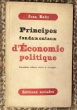 Principes fondamentaux d'&eacute;conomie politique / Jean Baby