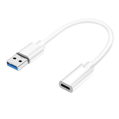 Cablu OTG USB 3.0 A tata - USB 3.1 mama 0.1m alb foto