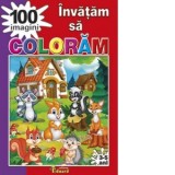 Invatam sa coloram 100 imagini, 3-5 ani
