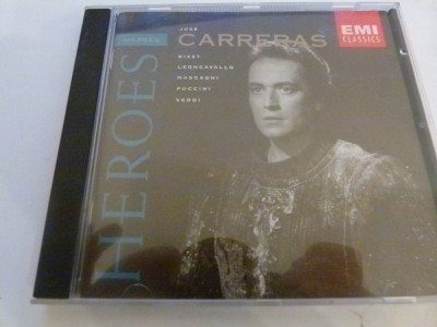 Heroes- Carreras, cd foto