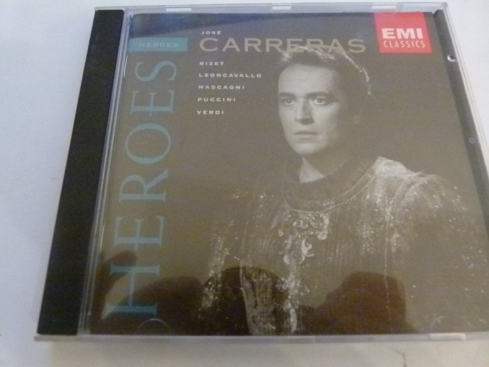 Heroes- Carreras, cd