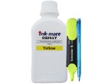 Set Flacone Cerneala Ink-Mate Compatibil Canon GI41 ( 1x500ml Yellow) + Pix cu mecanism si Textmarker Schneider