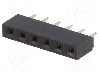 Conector 6 pini, seria {{Serie conector}}, pas pini 2.54mm, NINIGI - ZL305-06