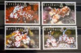 Kiribati 2005 fauna marina, crustacee fauna serie 4v neștampilată