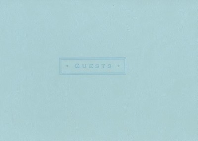 Sea Foam Guest Book foto