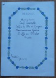 Cumpara ieftin Meniu Restaurant Excelsior Bucuresti , 24 Decembrie 1909