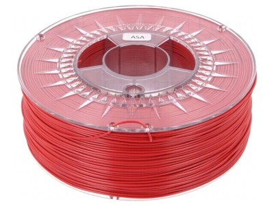 Filament ASA 1,75mm Roșu 1kg foto