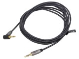 Cablu Audio Jack 3,5mm 3pin &icirc;n Unghi 3m