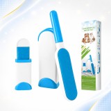 Cumpara ieftin Set 2 Perii Autocuratare Reutilizabile Indepartat Par Animale Sofia CONCEPT Albastru
