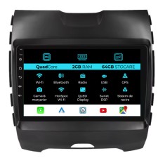 Navigatie Dedicata Ford Edge (2015 - 2021), 9Inch, 2Gb Ram, 64Gb Stocare, Carplay