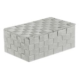 Cutie Depozitare, Gri, Metal, Capac, 27.5x17.5x11cm