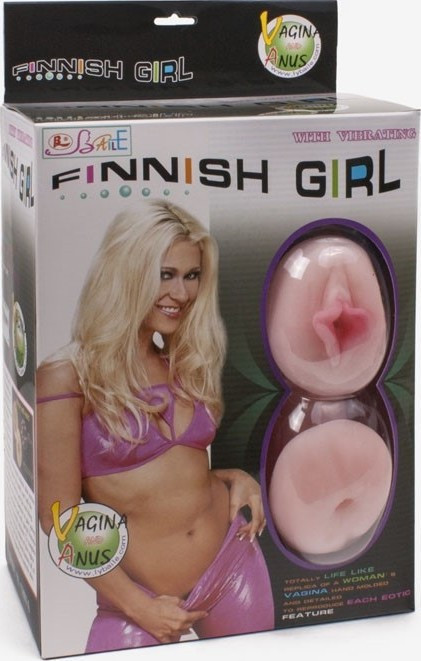 Papusa gonflabila Finish Girl cu vibratii