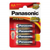 Baterii Panasonic Alkaline Pro Power LR6PPG/4BP, blister 4 buc