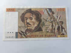 FRANTA 100 Franci 1980-aUNC foto