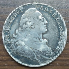 Moneda Bavaria - 1 Thaler 1771 - Argint